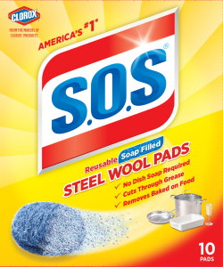 SOS® Steel WoolSoap Pads