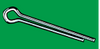 Monster Fastener Zinc Plated Steel Cotter Pins