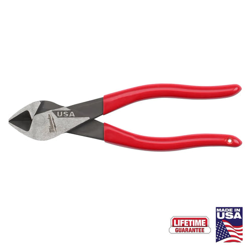 Milwaukee 7 Diagonal Dipped Grip Cutting Pliers (USA)