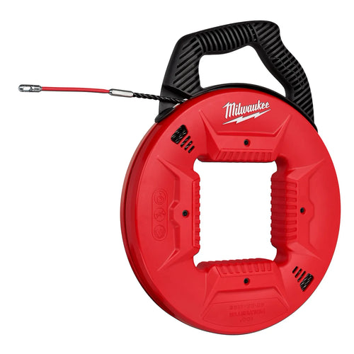 Milwaukee 100' Polyester Fish Tape w/ Flexible Metal Leader